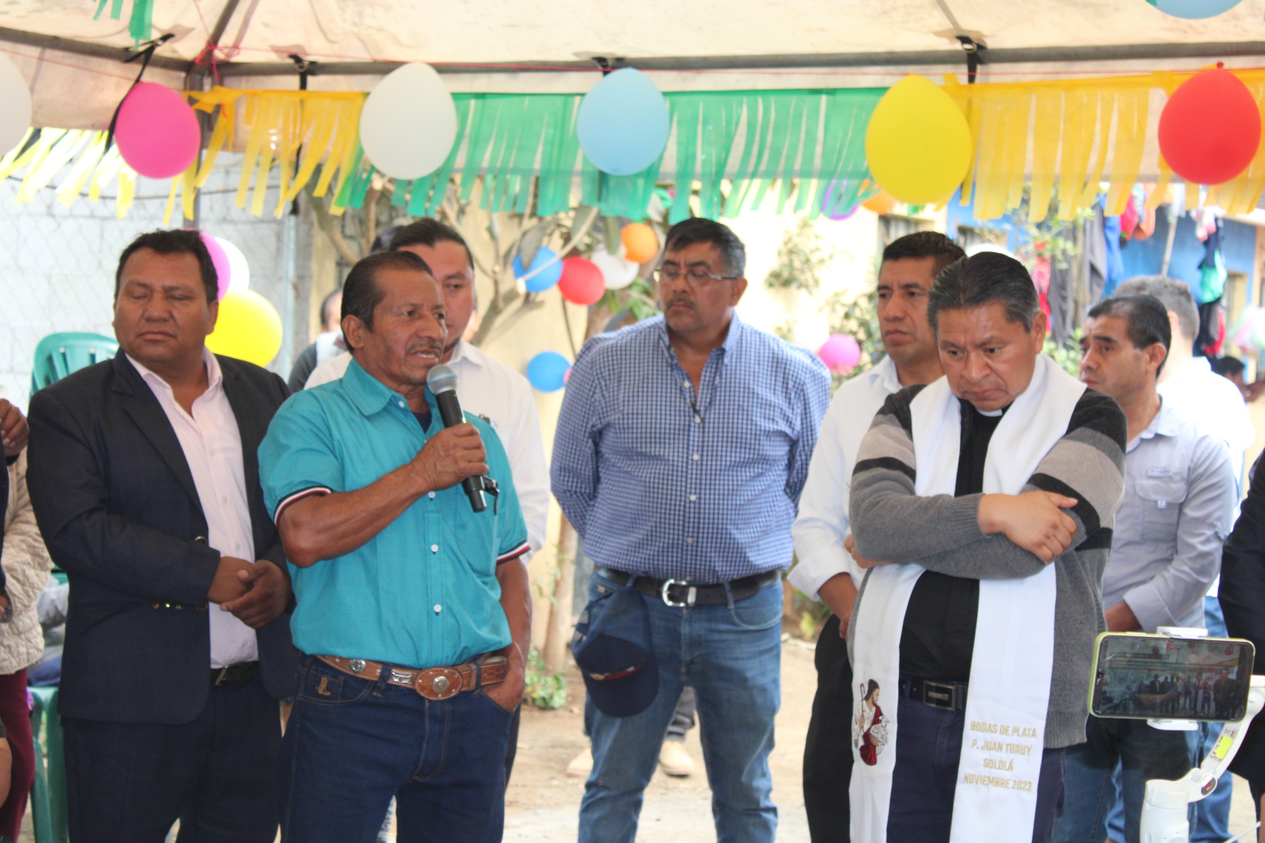 La organización de comunidades de fe hace posible inauguración de drenaje en San Miguel El Cedro, Parramos, Chimaltenango